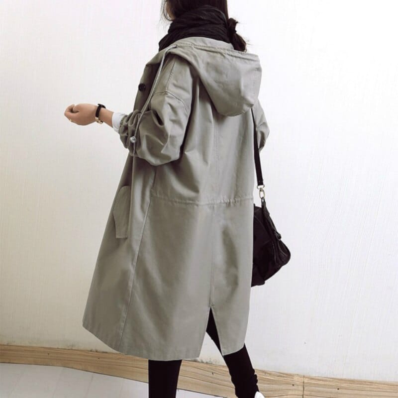Trench imperméable femme ceinturé, doublé, six coloris