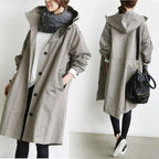 Trench imperméable femme ceinturé, doublé, six coloris