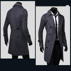 Trench homme ceinturé, coupe ajustée, quatre coloris