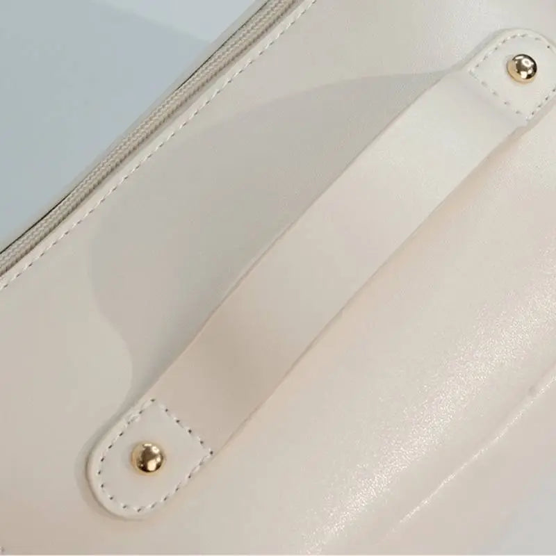 Trousse de toilette femme grande capacité, large ouverture