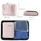 Trousse de toilette femme en similicuir, crochet de suspension