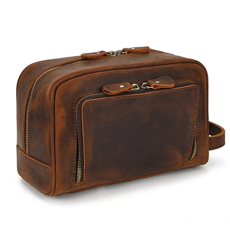 Trousse de toilette homme de voyage, 26 x 17 x 13 cm, trois teintes