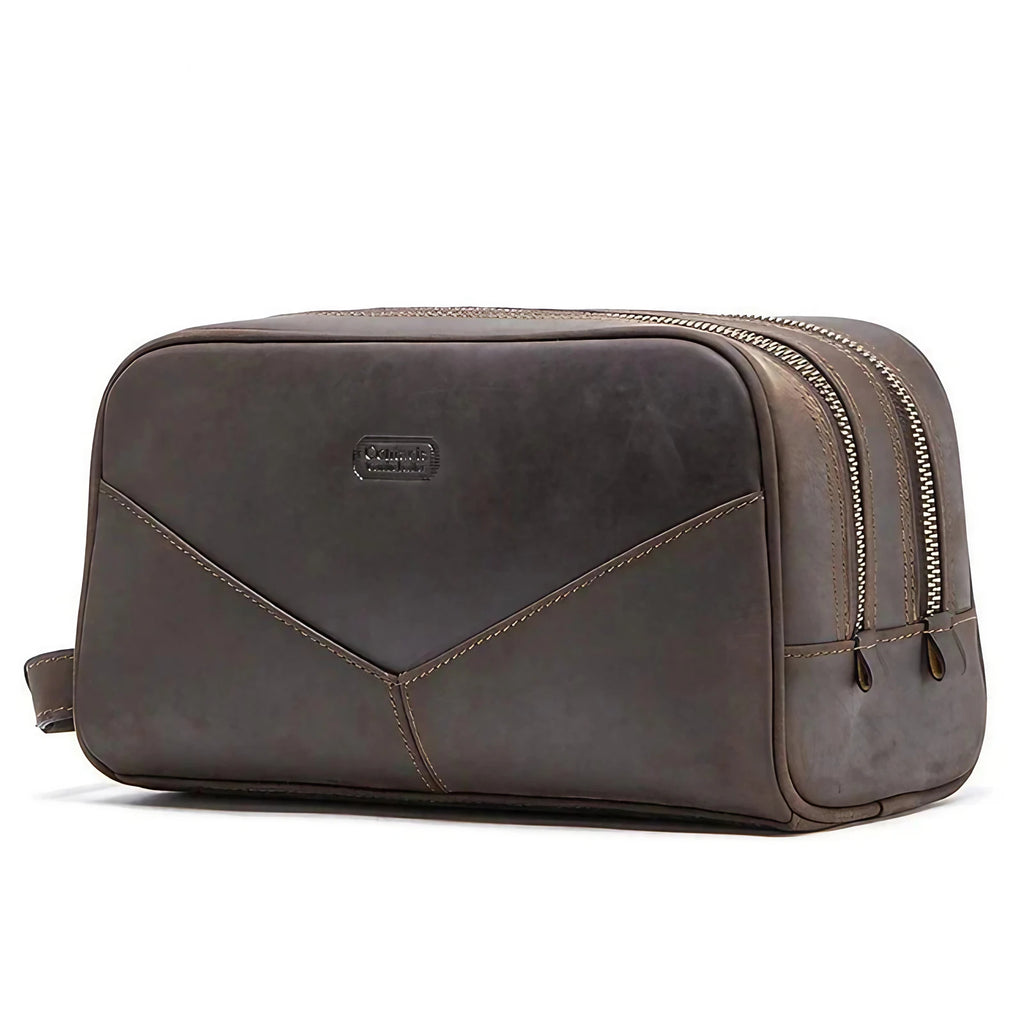 Trousse de toilette homme, 22,5 x 12 x 10 cm, trois coloris