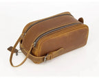 Trousse de toilette homme compacte, 350 g, marron ou café