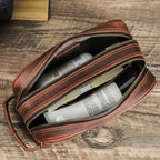 Trousse de toilette homme personnalisable, gravure du prénom
