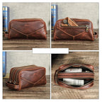 Trousse de toilette homme personnalisable, gravure du prénom