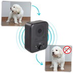 Boîtier anti-aboiement à ultrasons pour chien, rechargeable