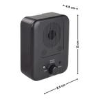 Boîtier anti-aboiement à ultrasons pour chien, rechargeable