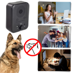 Boîtier anti-aboiement à ultrasons pour chien, rechargeable