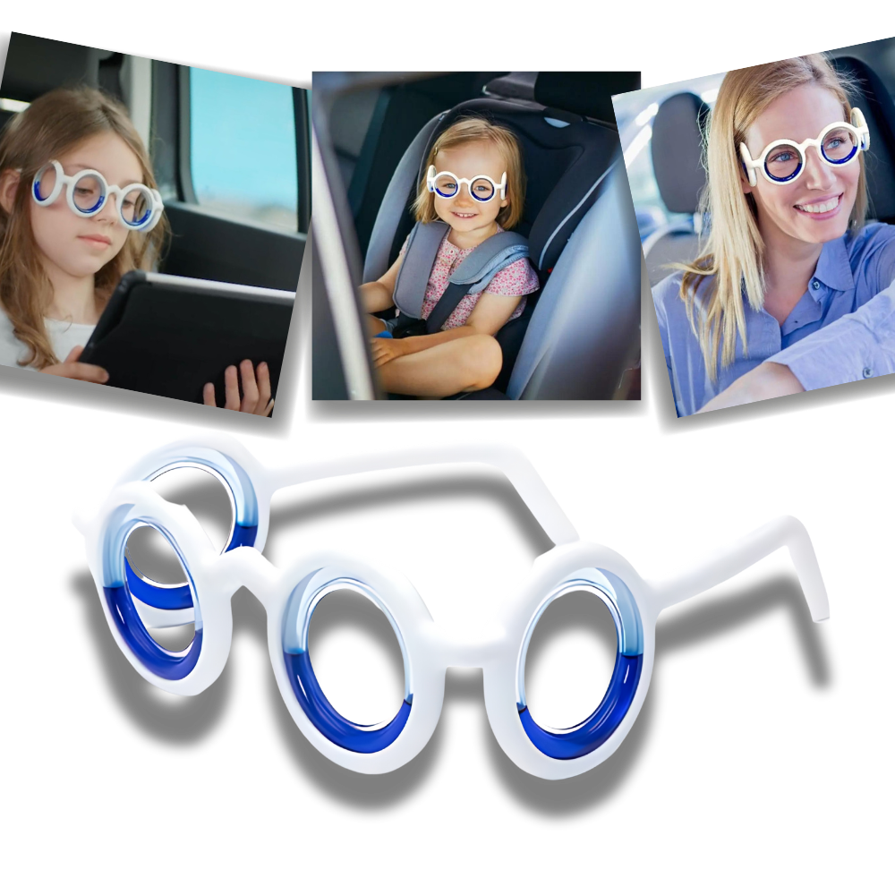 Lunettes de voyage pliables, monture plastique, taille universelle