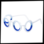 Lunettes de voyage pliables, monture plastique, taille universelle
