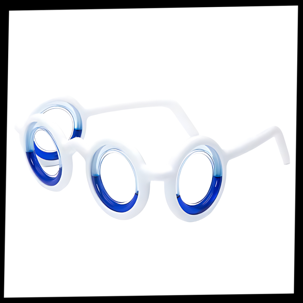 Lunettes de voyage pliables, monture plastique, taille universelle