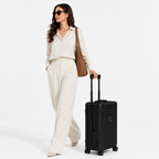 Valise cabine rigide en polycarbonate, port USB, 38 litres