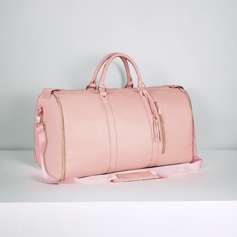 Sac valise de voyage souple 30 à 35 litres, format cabine, rose
