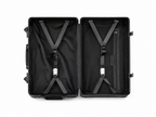Valise rigide en fibre de carbone, format cabine ou moyen
