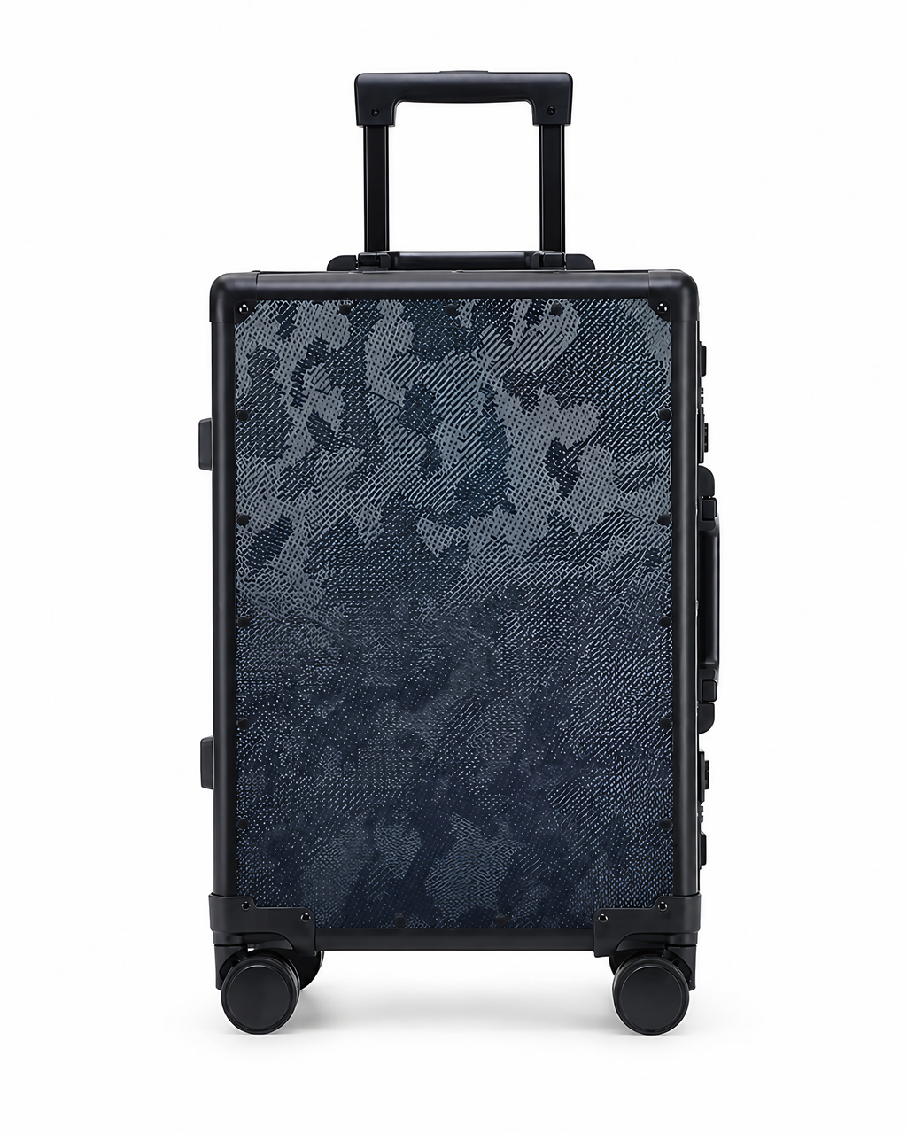 Valise rigide en fibre de carbone, format cabine ou moyen, militaire