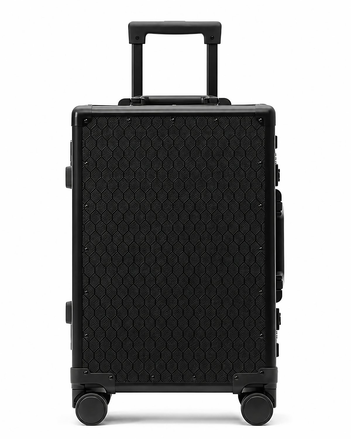 Valise rigide en fibre de carbone, format cabine ou moyen, nid d'abeille