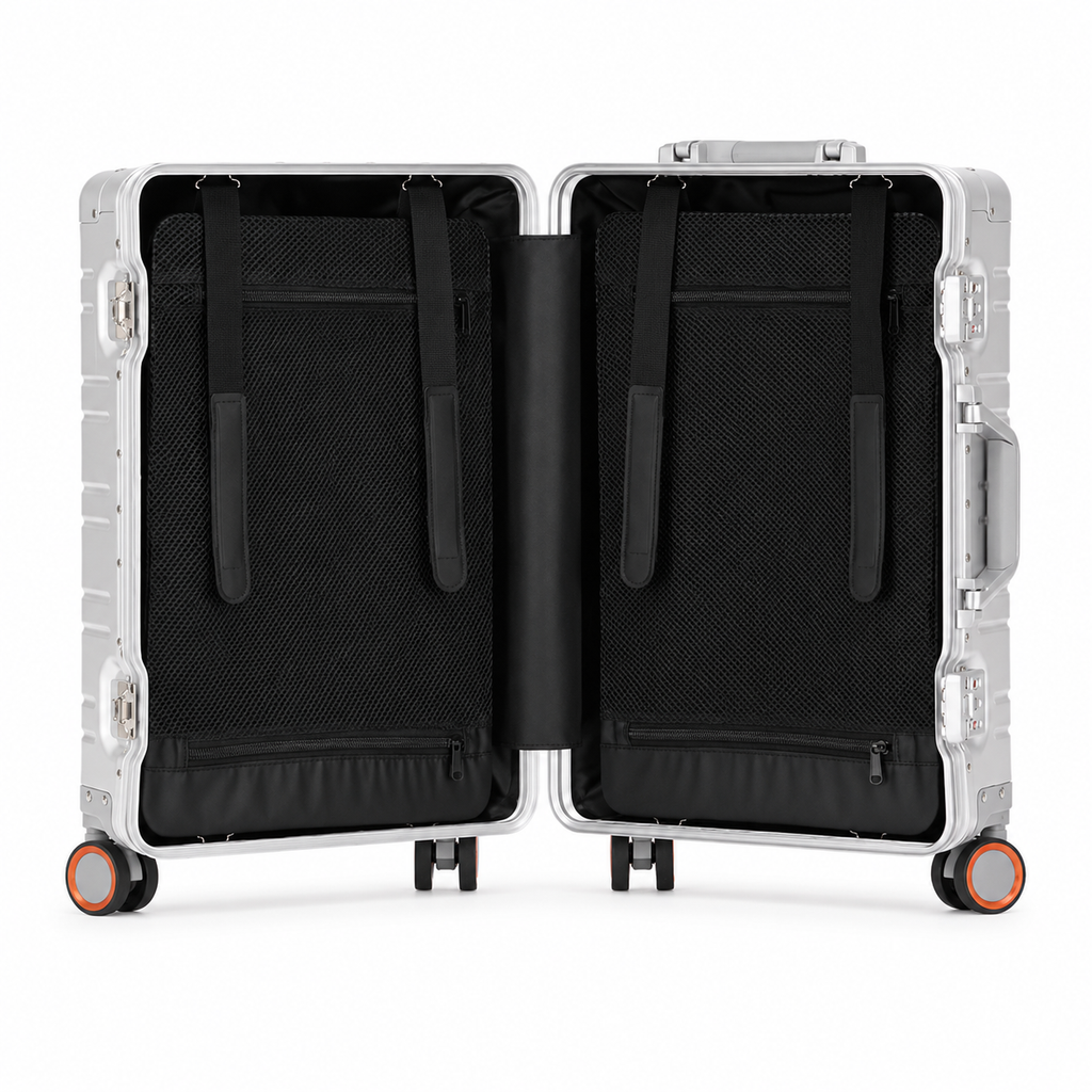 Valise en alliage aluminium et magnésium, trois tailles
