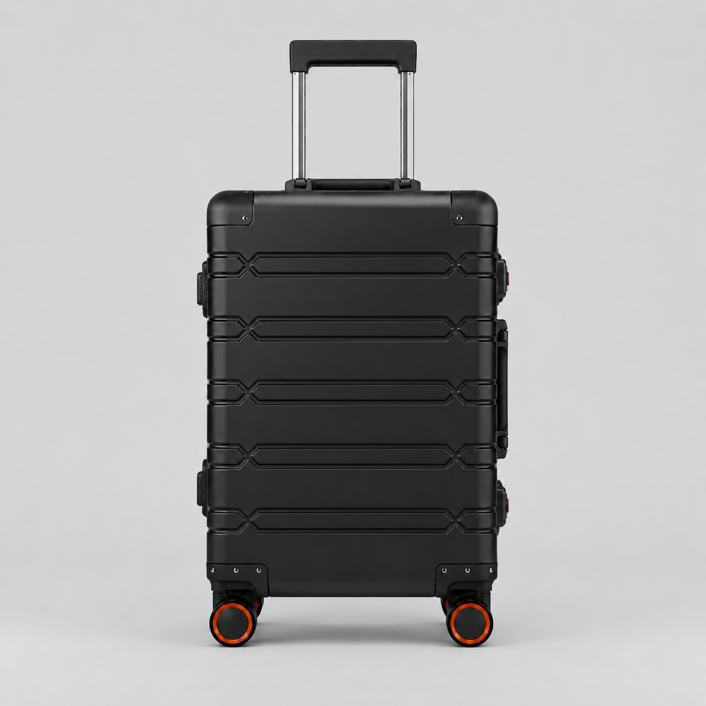 Valise rigide aluminium-magnésium, serrures TSA, trois formats