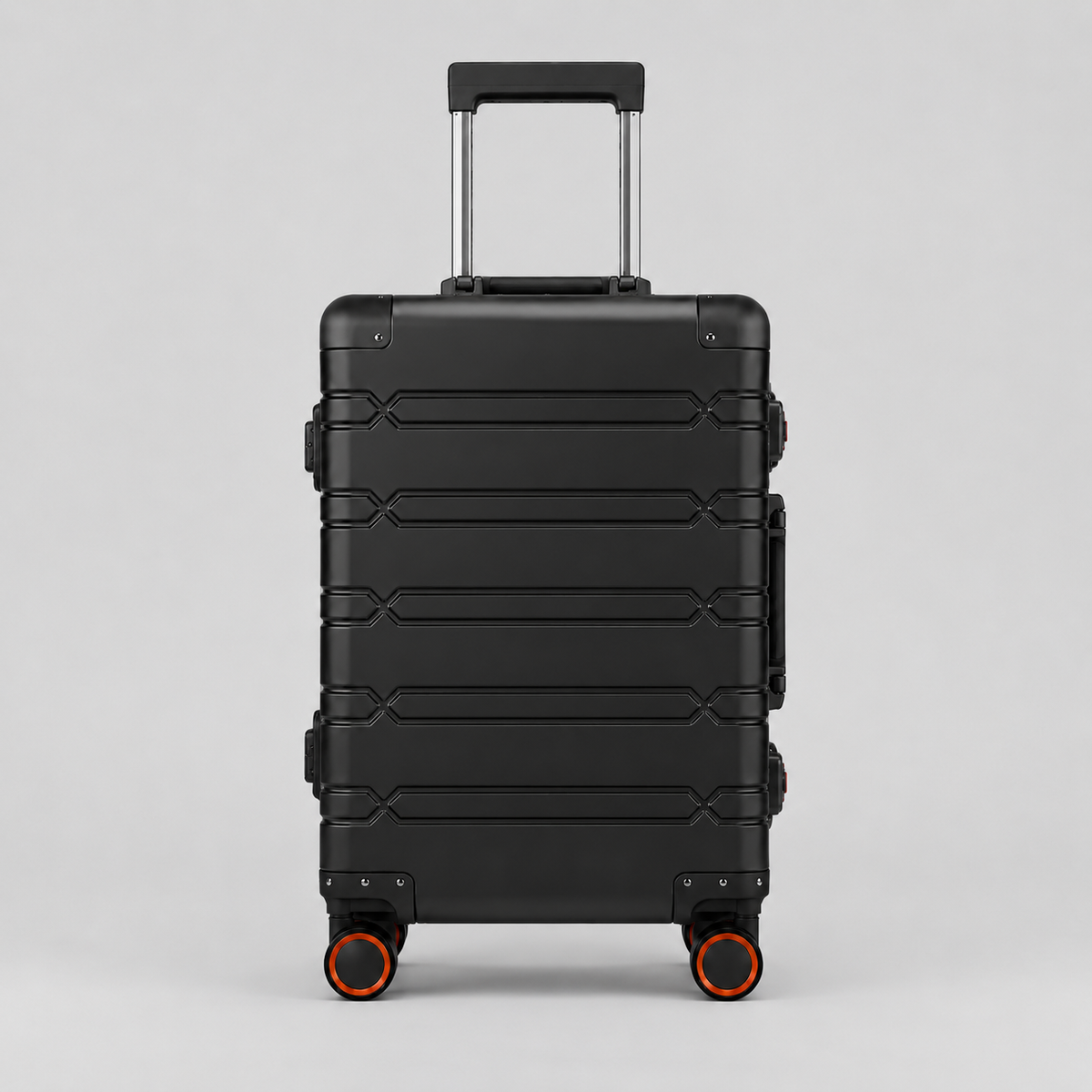 Valise rigide aluminium-magnésium, serrures TSA, trois formats