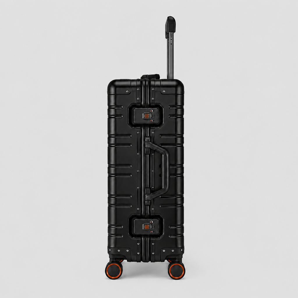 Valise rigide aluminium-magnésium, serrures TSA, trois formats