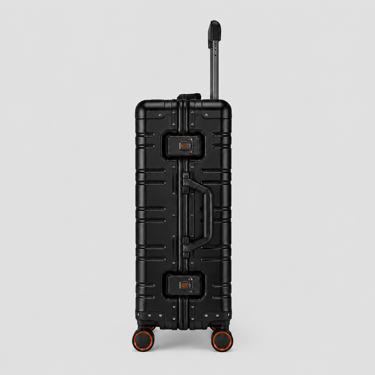 Valise rigide aluminium-magnésium, serrures TSA, trois formats