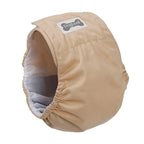 Couche pour chien mâle réglable, trois coloris, du XS au XXL, beige