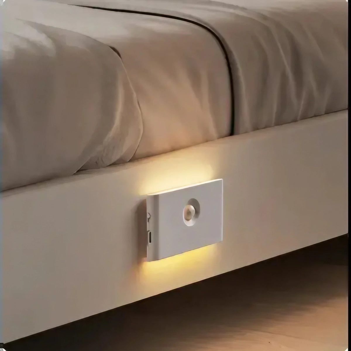 Veilleuses LED à détecteur de mouvement, sans fil, lot de 2