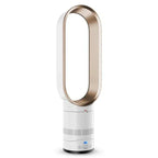 Ventilateur colonne sans pales avec télécommande et minuterie, doré