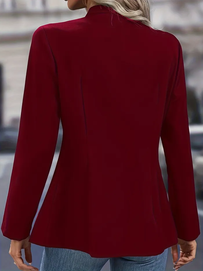 Veste femme ajustée pour le bureau, trois coloris, du S au 2XL