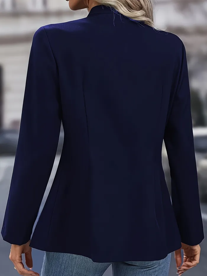 Veste femme ajustée pour le bureau, trois coloris, du S au 2XL