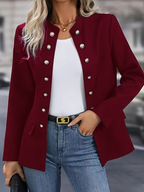Veste femme ajustée pour le bureau, trois coloris, du S au 2XL
