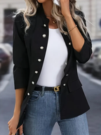 Veste femme ajustée pour le bureau, trois coloris, du S au 2XL