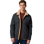 Blouson bomber homme isolé pour l'hiver, à poches, style vintage