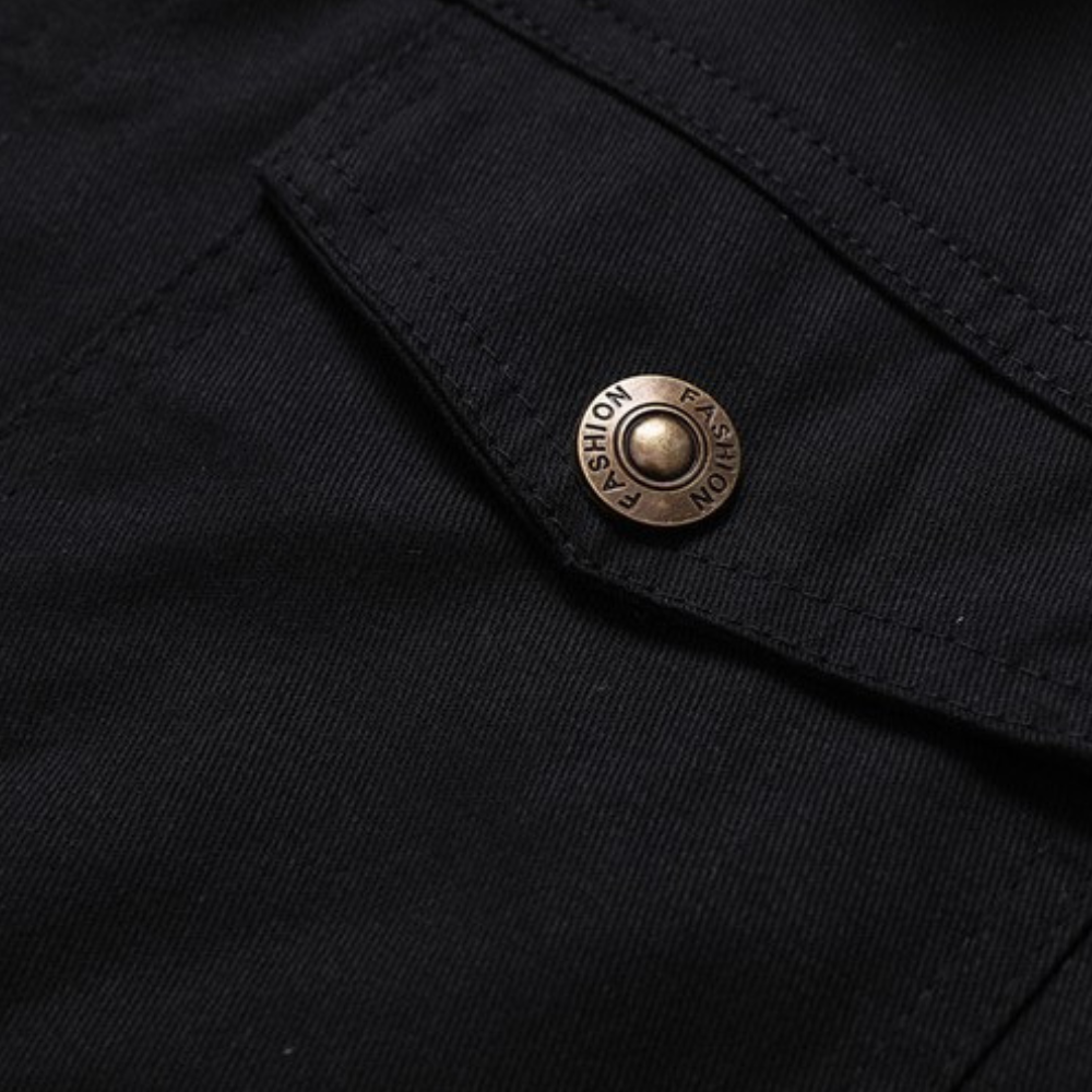 Blouson bomber homme isolé pour l'hiver, à poches, style vintage