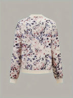 Veste bomber femme à imprimé fleuri, légère, du S au 2XL
