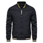 Blouson bomber homme coupe cintrée, quatre coloris, XS au 3XL