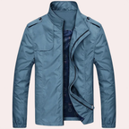 Blouson bomber homme, cinq coloris, du M au 4XL, bleu clair