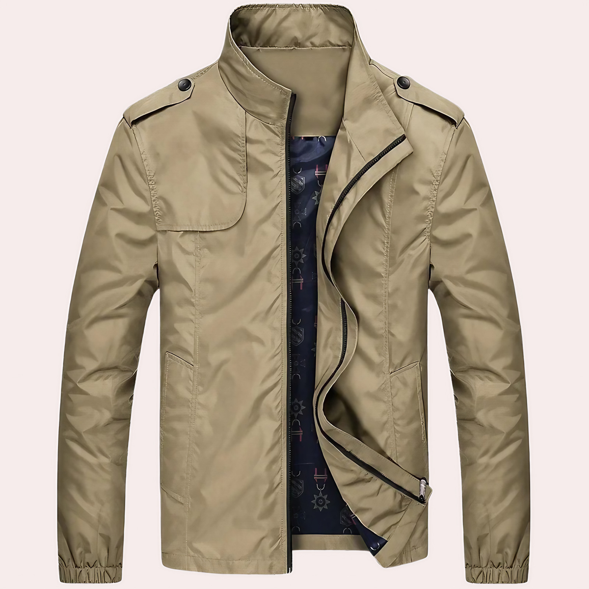 Blouson bomber homme, cinq coloris, du M au 4XL, kaki
