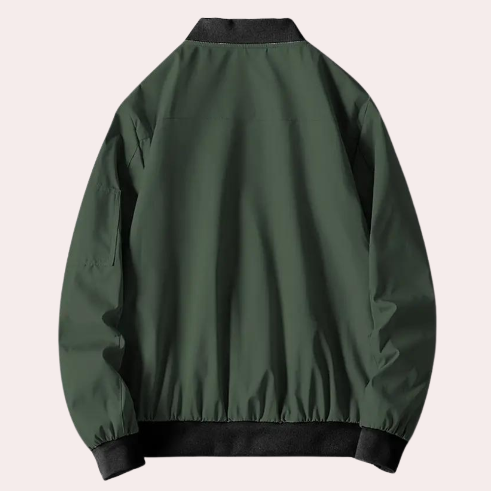 Veste bombardier homme, style décontracté chic, XS au XL