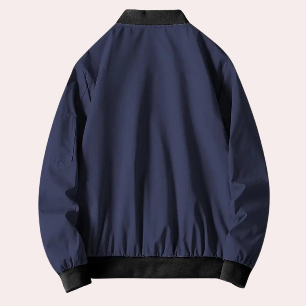 Veste bombardier homme, style décontracté chic, XS au XL