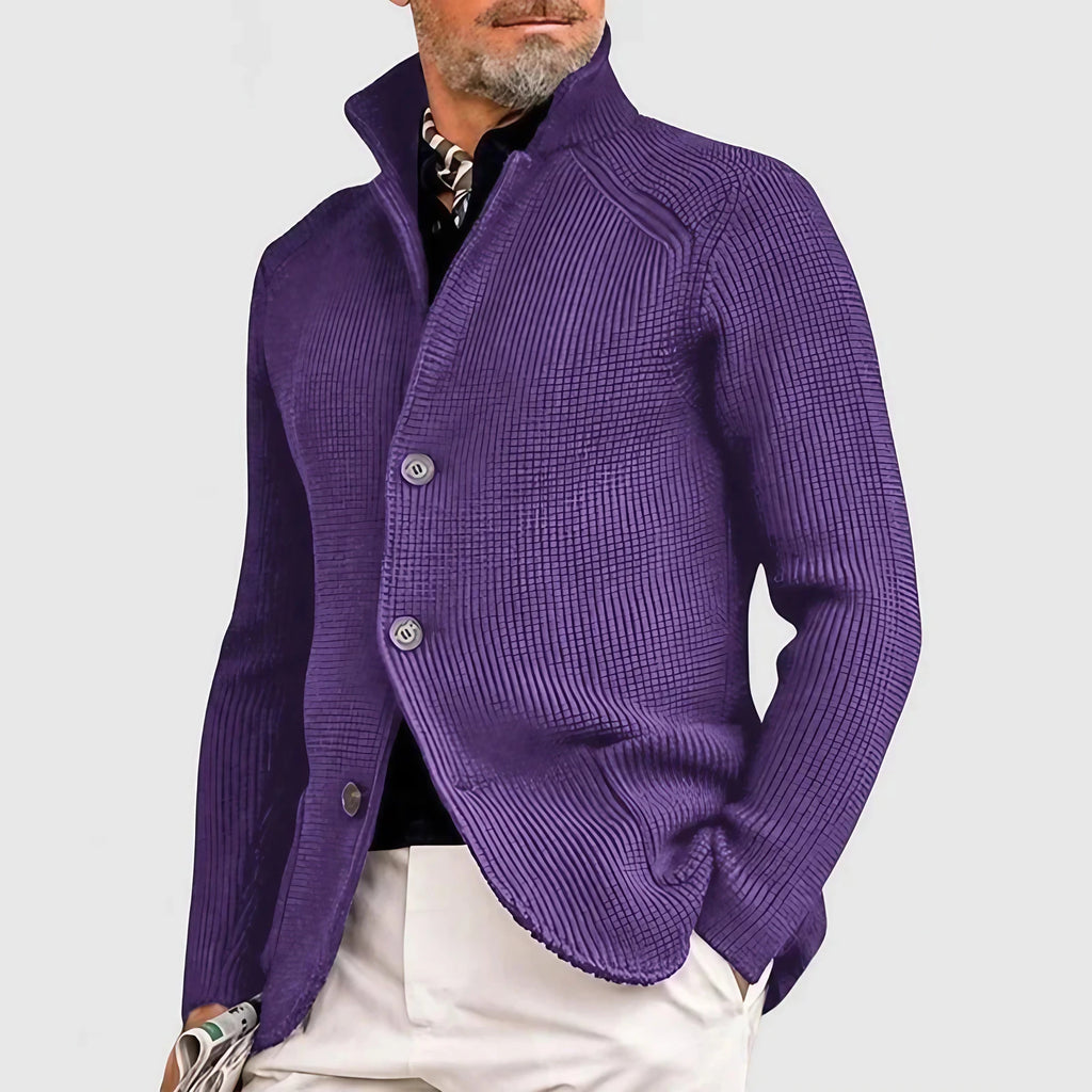 Veste à capuche homme zippée, poches latérales, neuf coloris, pourpre