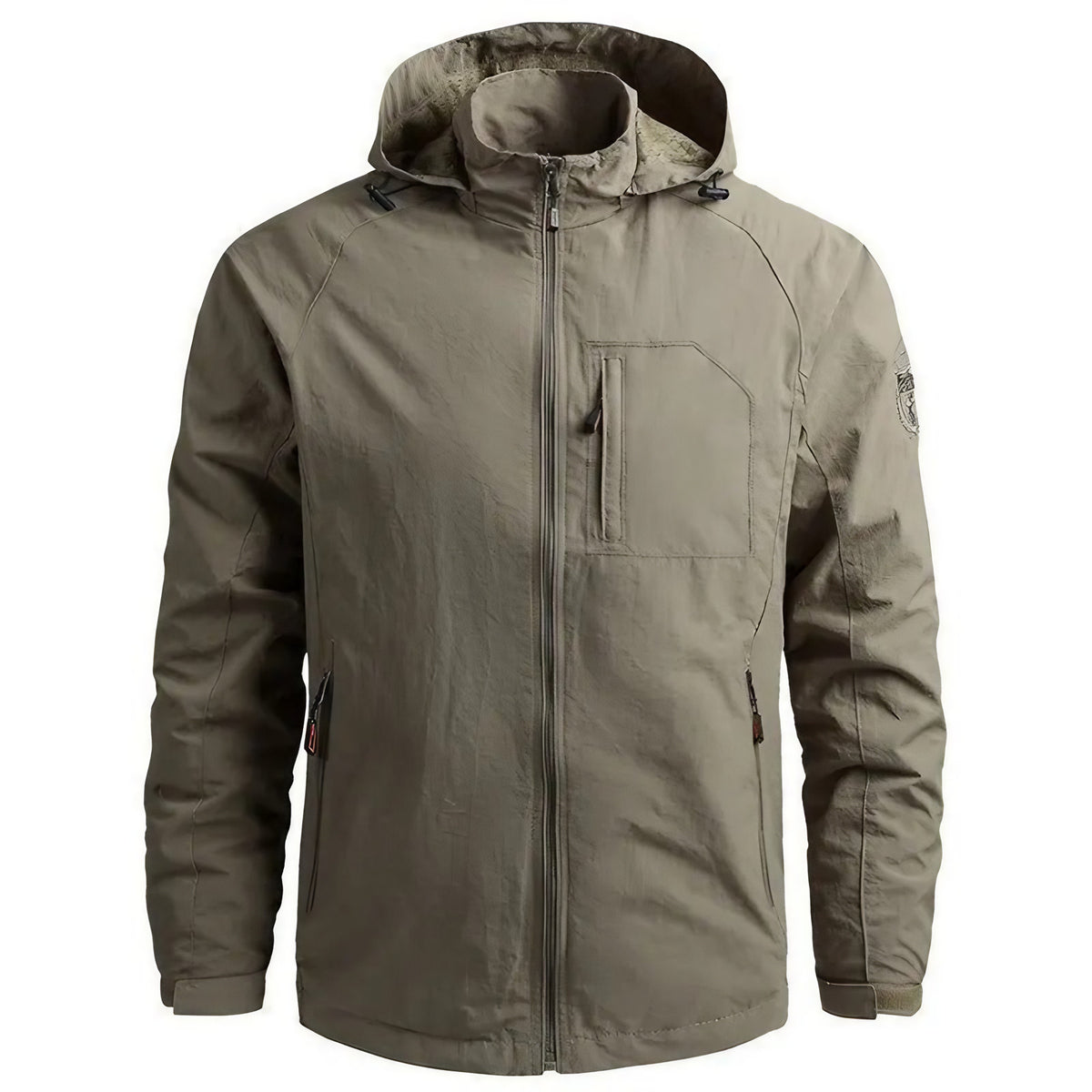 Veste cargo homme d'été à poches, marron ou vert, du S au 3XL