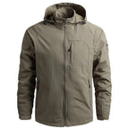 Veste cargo homme d'été à poches, marron ou vert, du S au 3XL