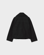 Veste courte croisée femme à revers larges, du XS au 3XL