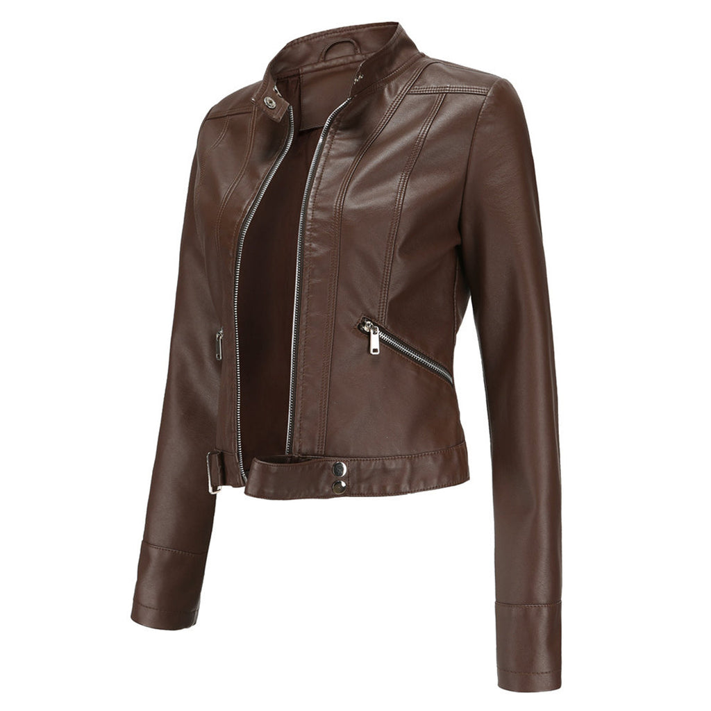 Veste courte femme à poches, six coloris, du S au 3XL