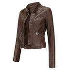 Veste courte femme à poches, six coloris, du S au 3XL
