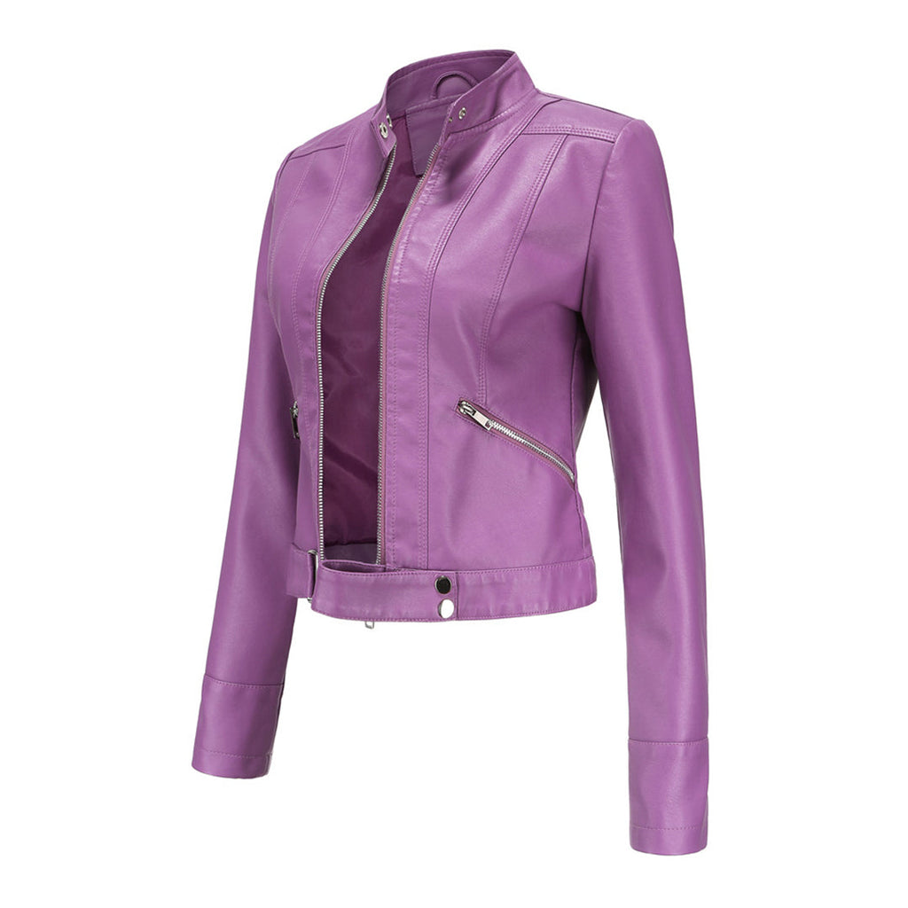 Veste courte femme à poches, six coloris, du S au 3XL