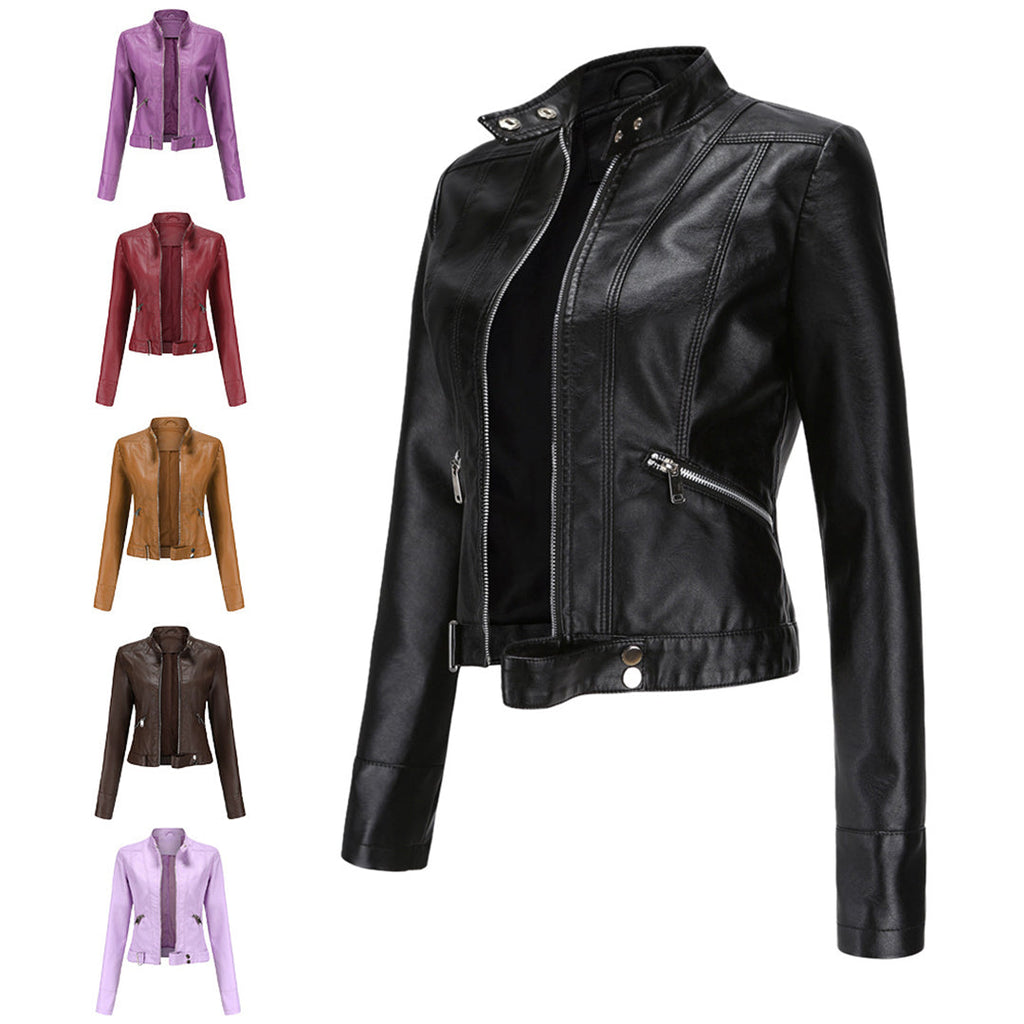 Veste courte femme à poches, six coloris, du S au 3XL