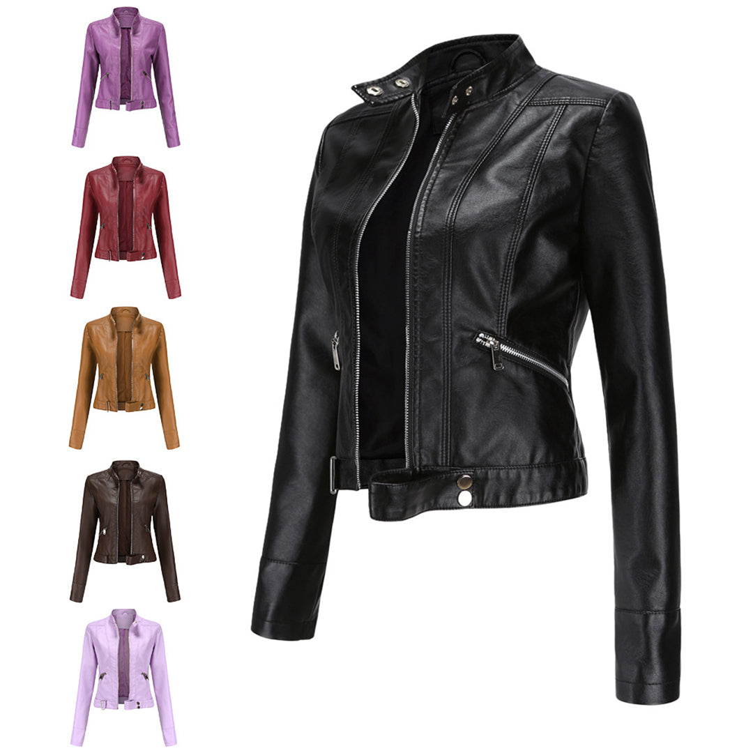 Veste courte femme à poches, six coloris, du S au 3XL